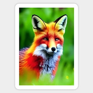 WATCHFUL FOX Sticker